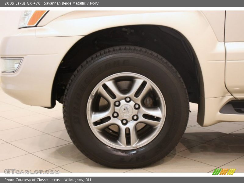 Savannah Beige Metallic / Ivory 2009 Lexus GX 470