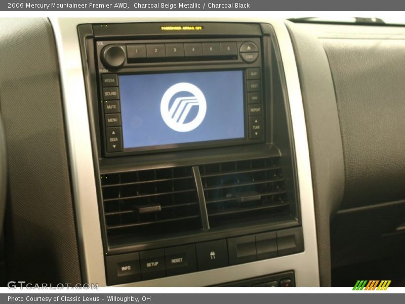 Charcoal Beige Metallic / Charcoal Black 2006 Mercury Mountaineer Premier AWD