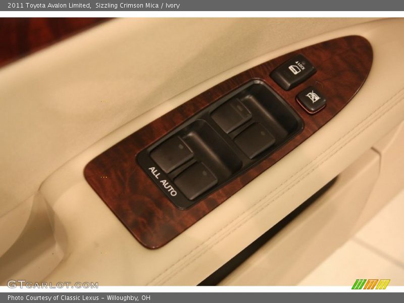 Sizzling Crimson Mica / Ivory 2011 Toyota Avalon Limited