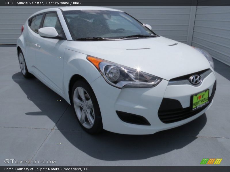 Century White / Black 2013 Hyundai Veloster