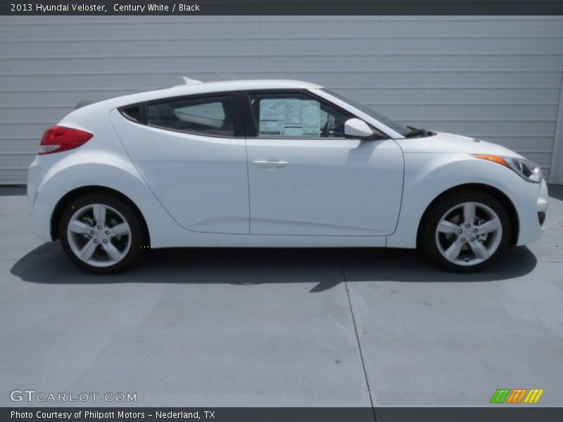 Century White / Black 2013 Hyundai Veloster