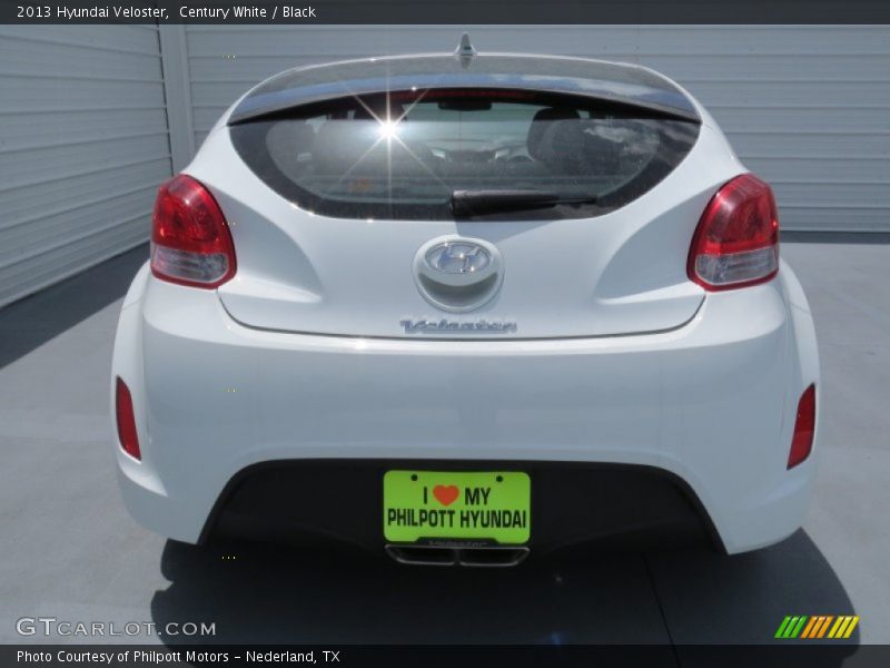 Century White / Black 2013 Hyundai Veloster