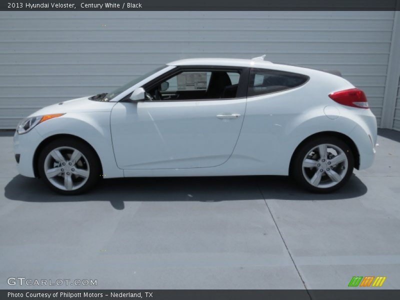 Century White / Black 2013 Hyundai Veloster