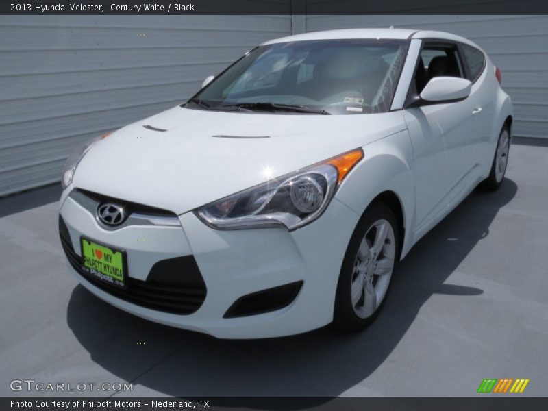 Century White / Black 2013 Hyundai Veloster