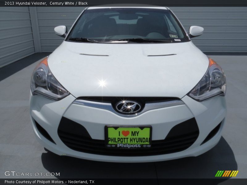 Century White / Black 2013 Hyundai Veloster