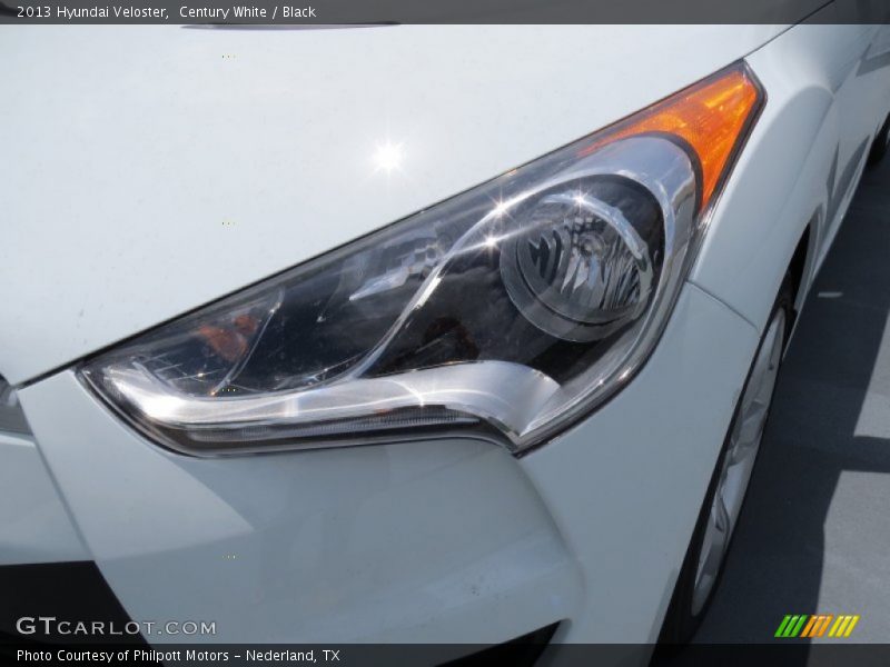 Century White / Black 2013 Hyundai Veloster