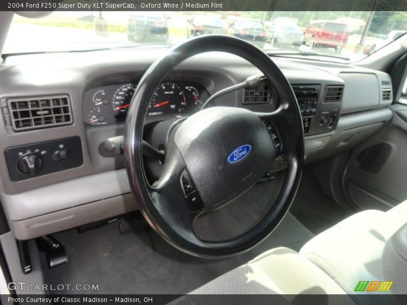  2004 F250 Super Duty XLT SuperCab Steering Wheel