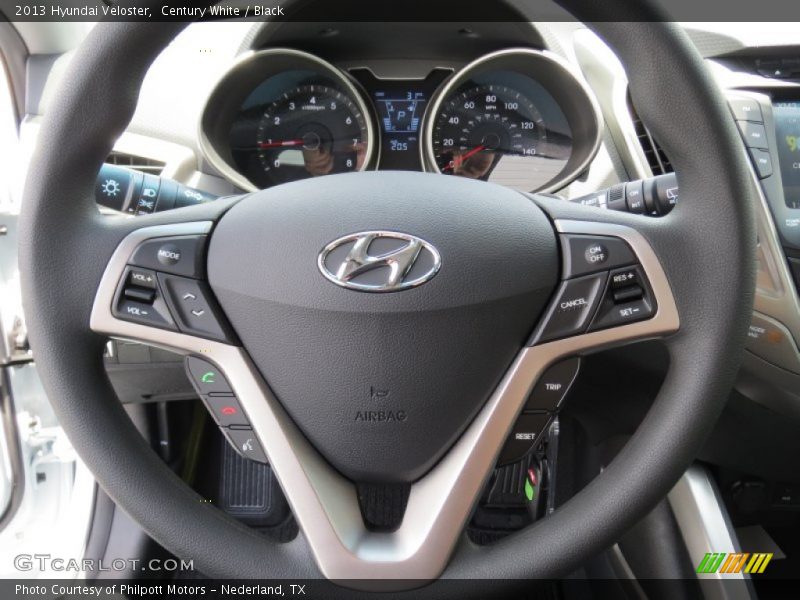Century White / Black 2013 Hyundai Veloster
