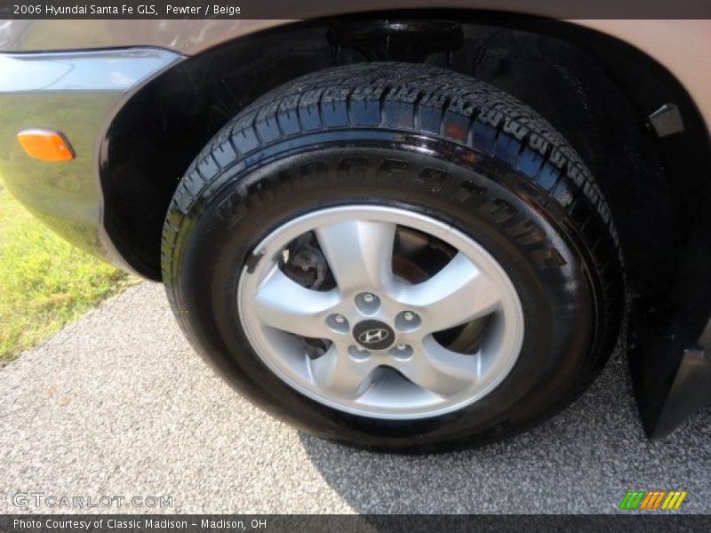 Pewter / Beige 2006 Hyundai Santa Fe GLS