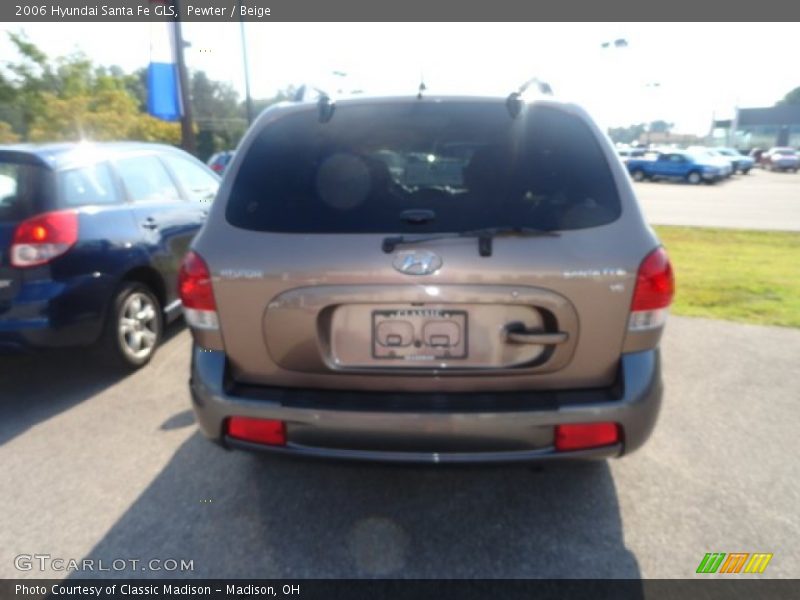 Pewter / Beige 2006 Hyundai Santa Fe GLS