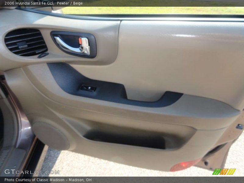 Pewter / Beige 2006 Hyundai Santa Fe GLS
