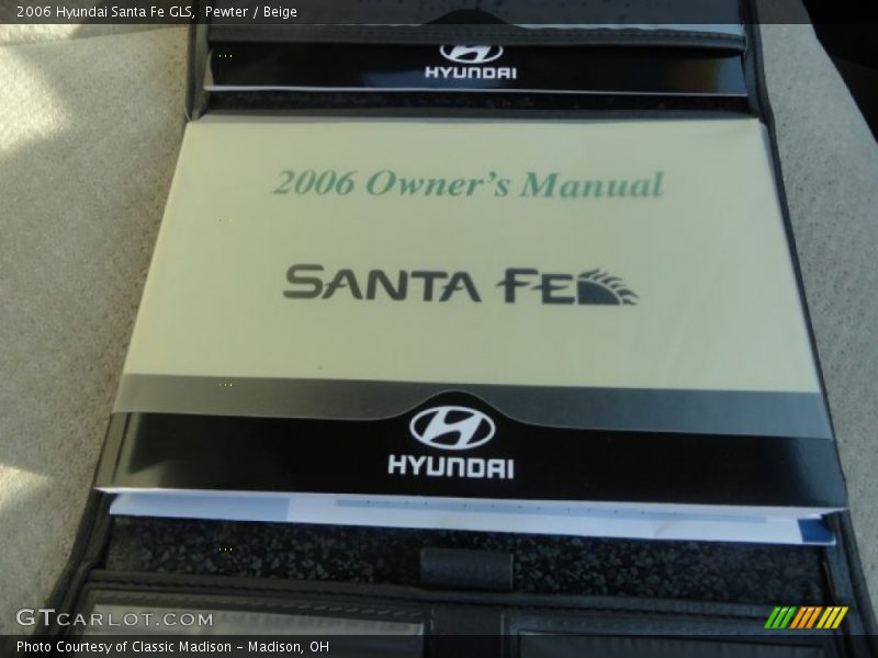 Pewter / Beige 2006 Hyundai Santa Fe GLS