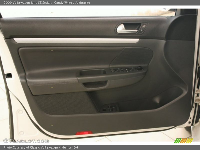 Candy White / Anthracite 2009 Volkswagen Jetta SE Sedan