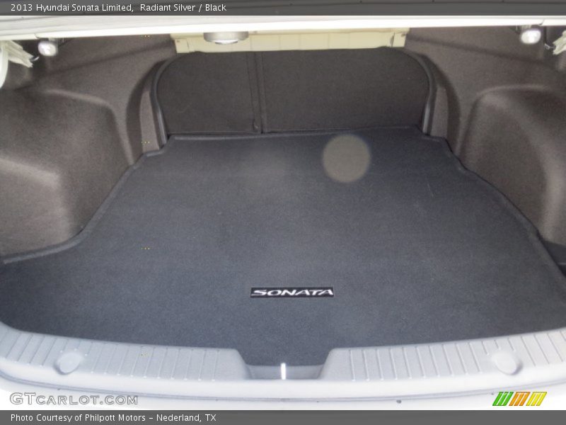 Radiant Silver / Black 2013 Hyundai Sonata Limited