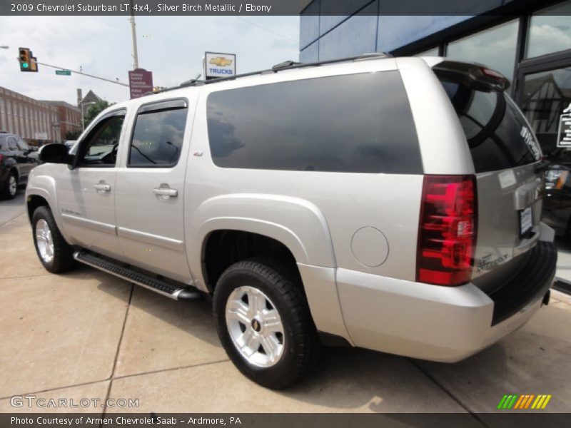 Silver Birch Metallic / Ebony 2009 Chevrolet Suburban LT 4x4