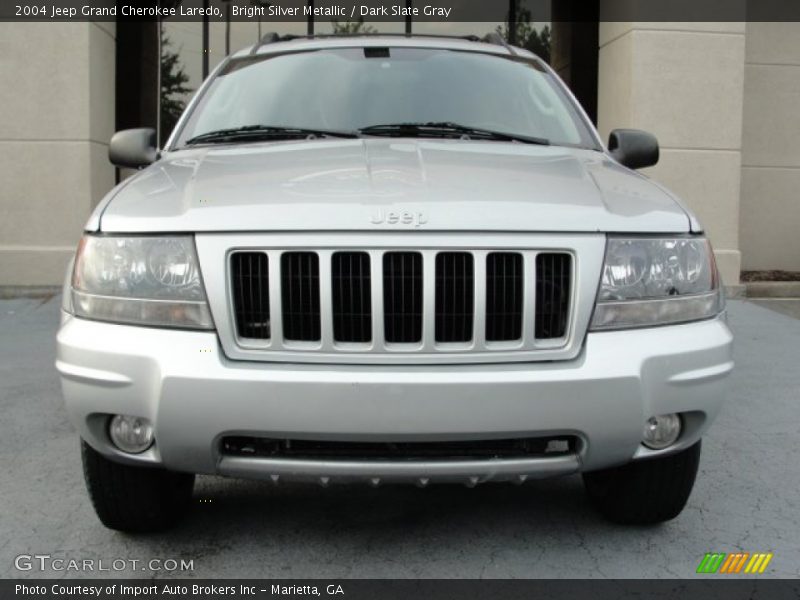 Bright Silver Metallic / Dark Slate Gray 2004 Jeep Grand Cherokee Laredo