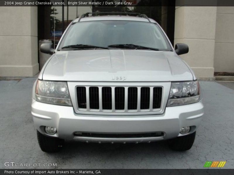Bright Silver Metallic / Dark Slate Gray 2004 Jeep Grand Cherokee Laredo