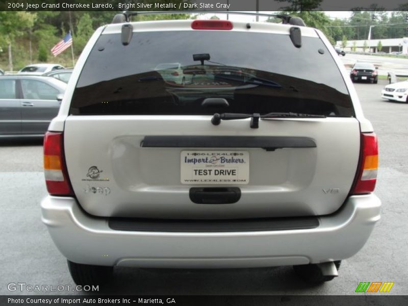 Bright Silver Metallic / Dark Slate Gray 2004 Jeep Grand Cherokee Laredo