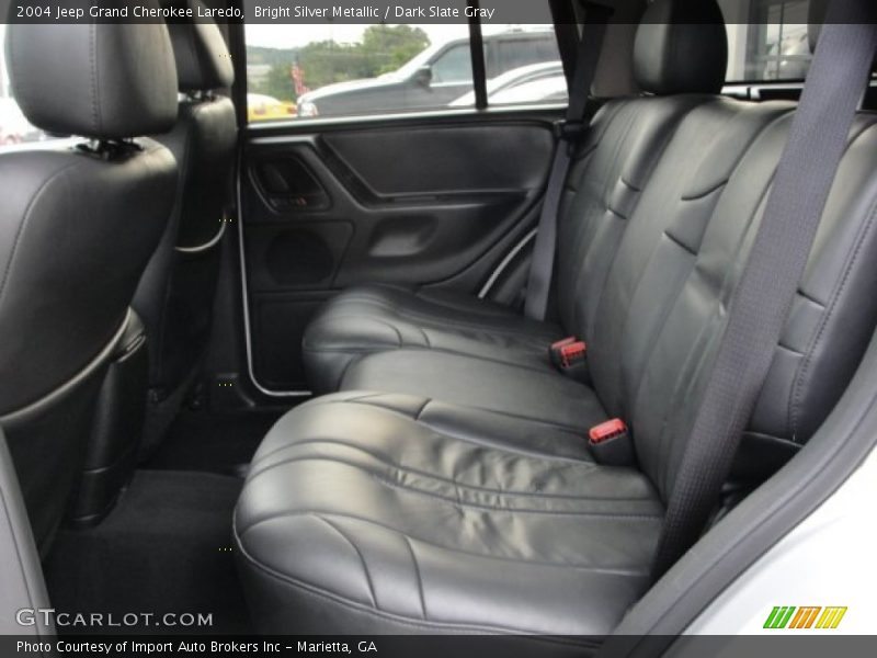 Bright Silver Metallic / Dark Slate Gray 2004 Jeep Grand Cherokee Laredo