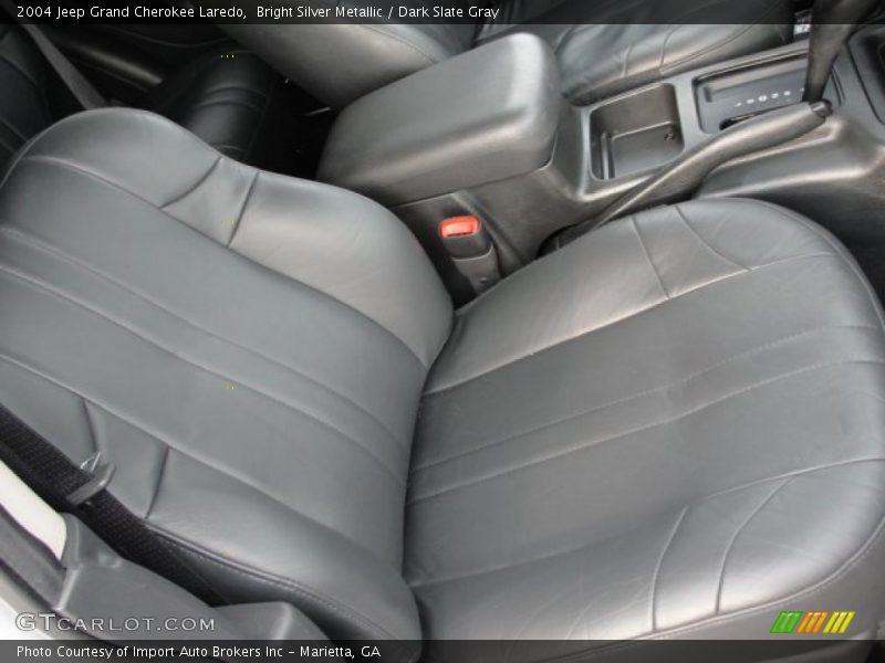 Bright Silver Metallic / Dark Slate Gray 2004 Jeep Grand Cherokee Laredo