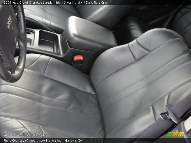 Bright Silver Metallic / Dark Slate Gray 2004 Jeep Grand Cherokee Laredo