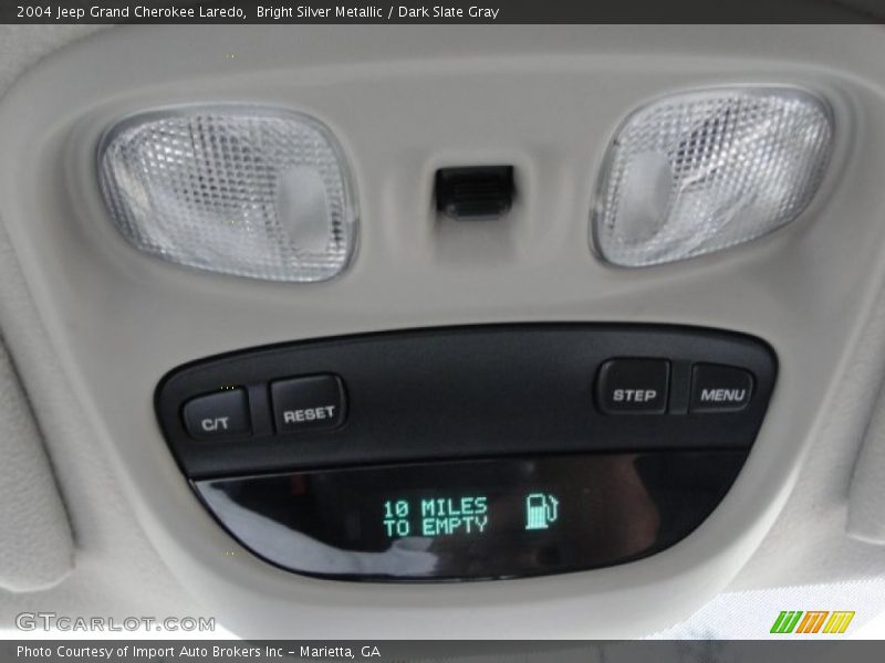 Bright Silver Metallic / Dark Slate Gray 2004 Jeep Grand Cherokee Laredo