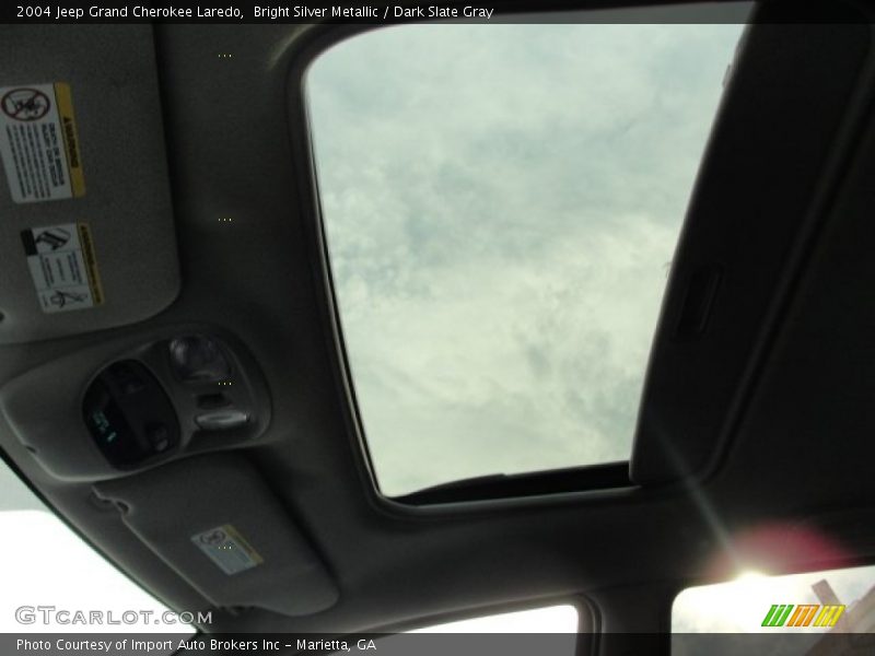 Bright Silver Metallic / Dark Slate Gray 2004 Jeep Grand Cherokee Laredo