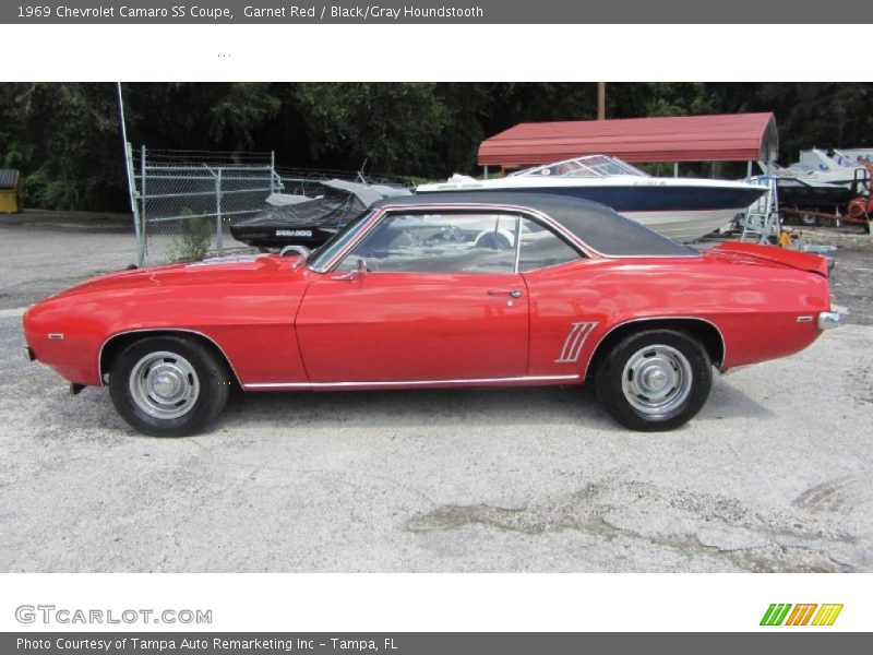  1969 Camaro SS Coupe Garnet Red