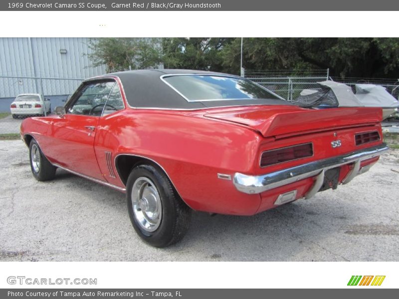  1969 Camaro SS Coupe Garnet Red