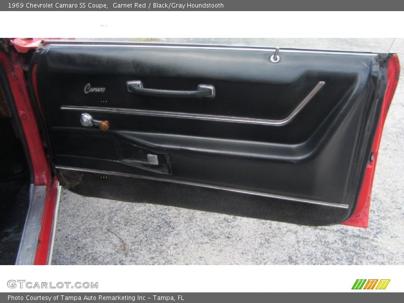 Door Panel of 1969 Camaro SS Coupe