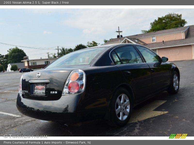 Super Black / Frost 2003 Nissan Altima 2.5 S