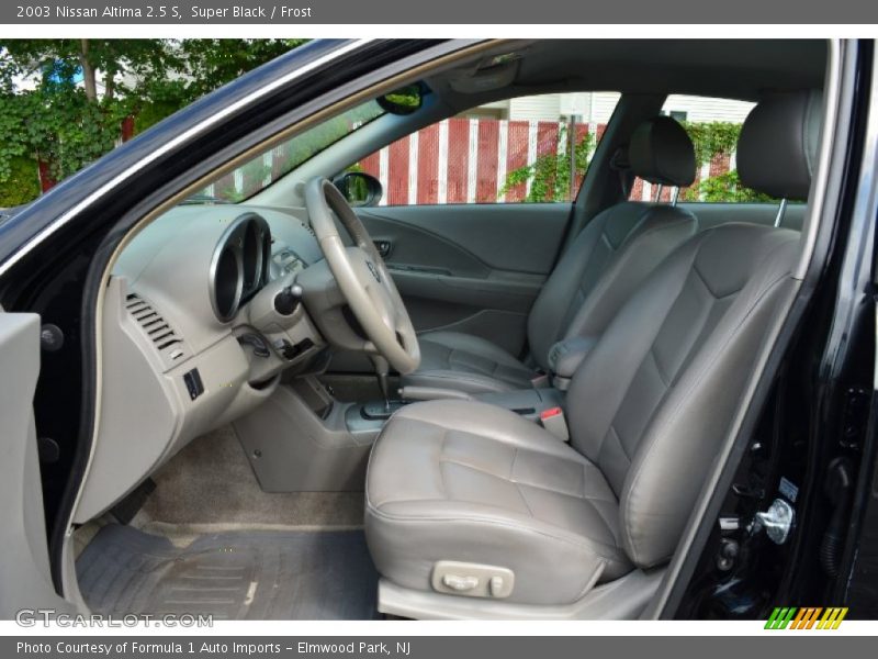 Super Black / Frost 2003 Nissan Altima 2.5 S