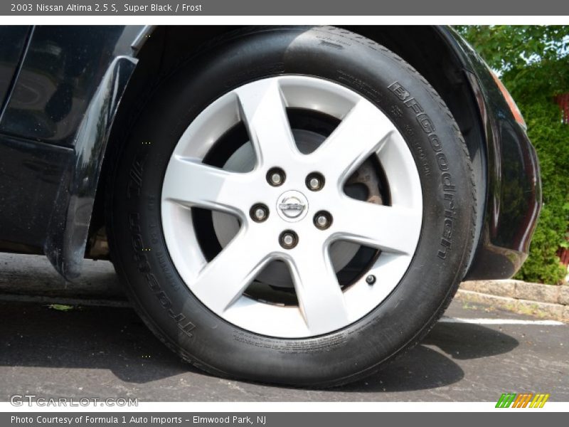 Super Black / Frost 2003 Nissan Altima 2.5 S