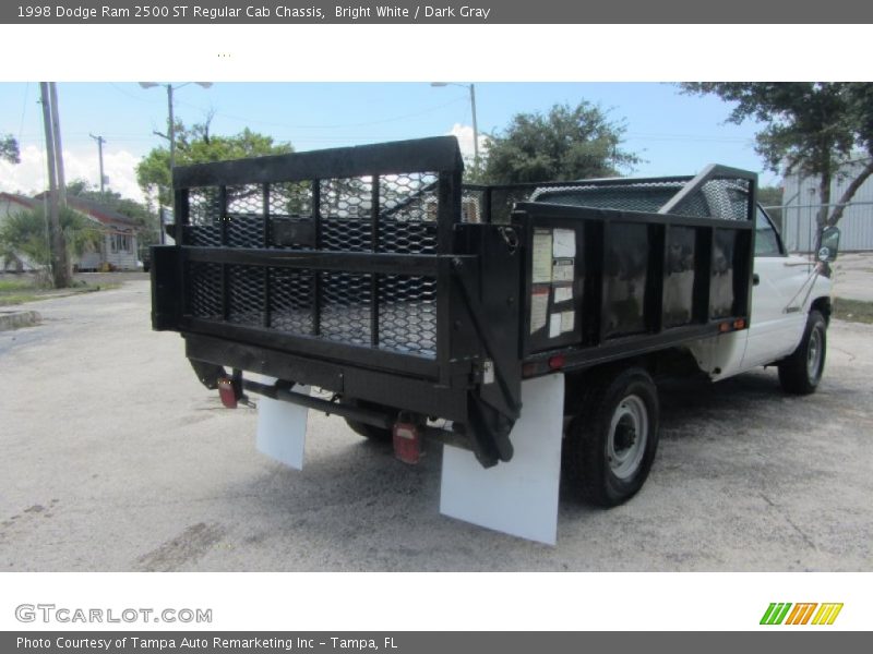 Bright White / Dark Gray 1998 Dodge Ram 2500 ST Regular Cab Chassis