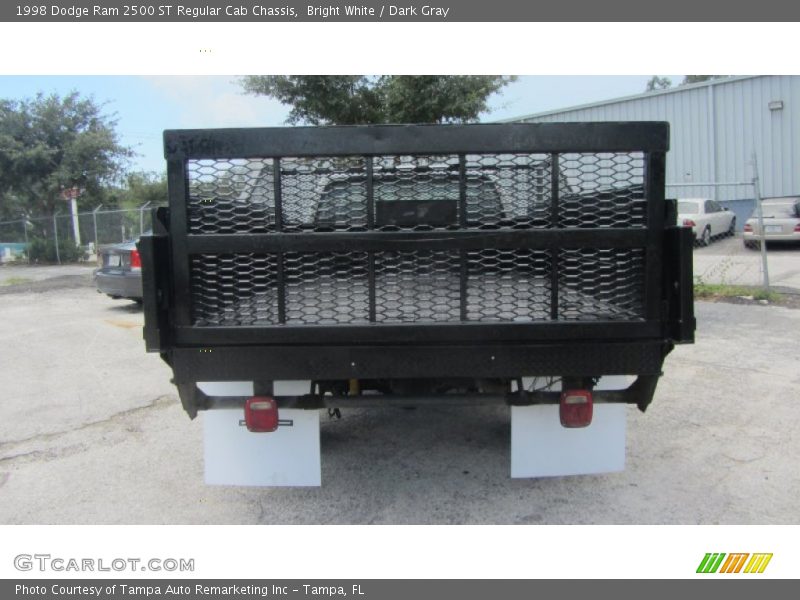 Bright White / Dark Gray 1998 Dodge Ram 2500 ST Regular Cab Chassis