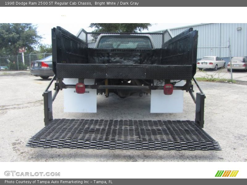 Bright White / Dark Gray 1998 Dodge Ram 2500 ST Regular Cab Chassis