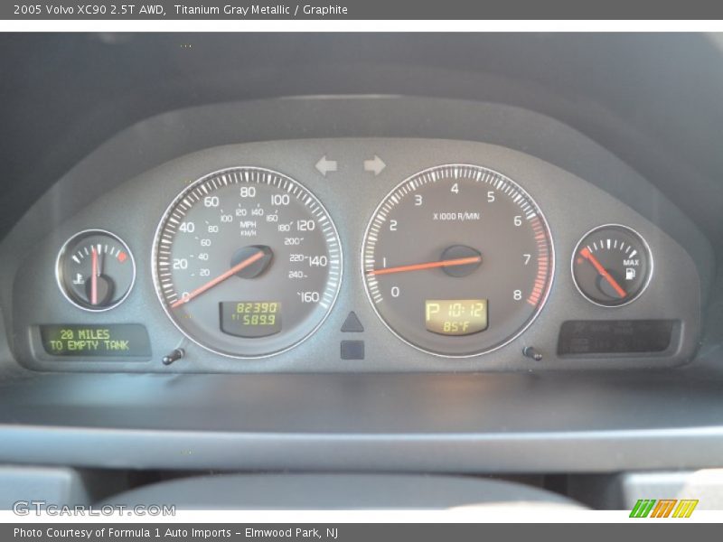 Titanium Gray Metallic / Graphite 2005 Volvo XC90 2.5T AWD