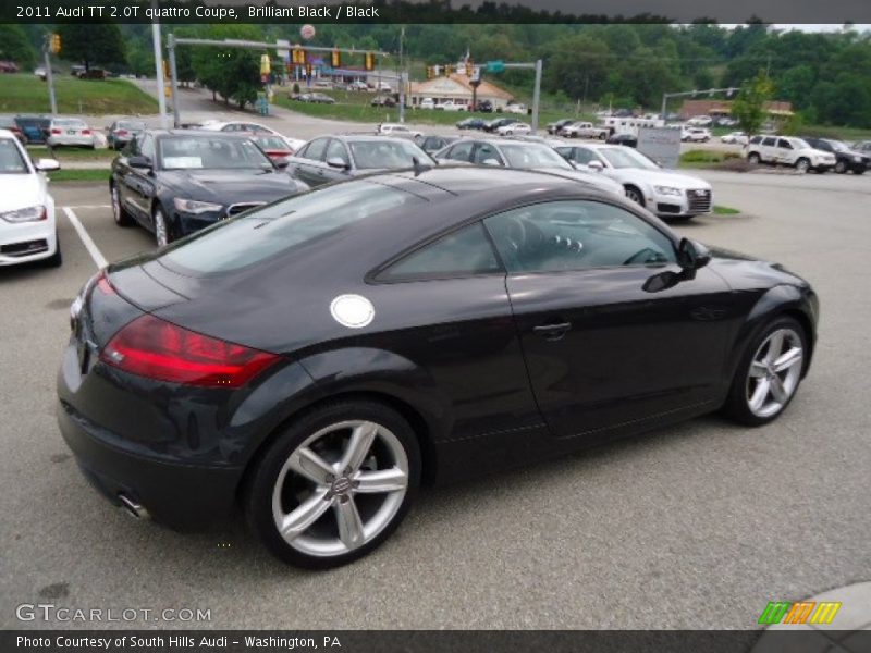 Brilliant Black / Black 2011 Audi TT 2.0T quattro Coupe