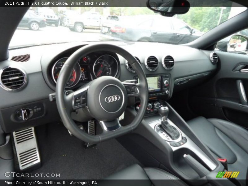 Black Interior - 2011 TT 2.0T quattro Coupe 