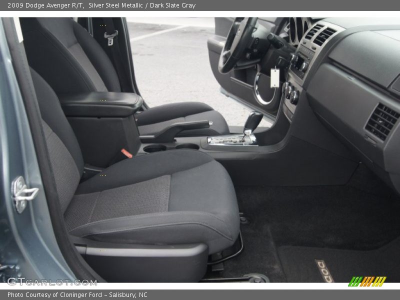 Silver Steel Metallic / Dark Slate Gray 2009 Dodge Avenger R/T