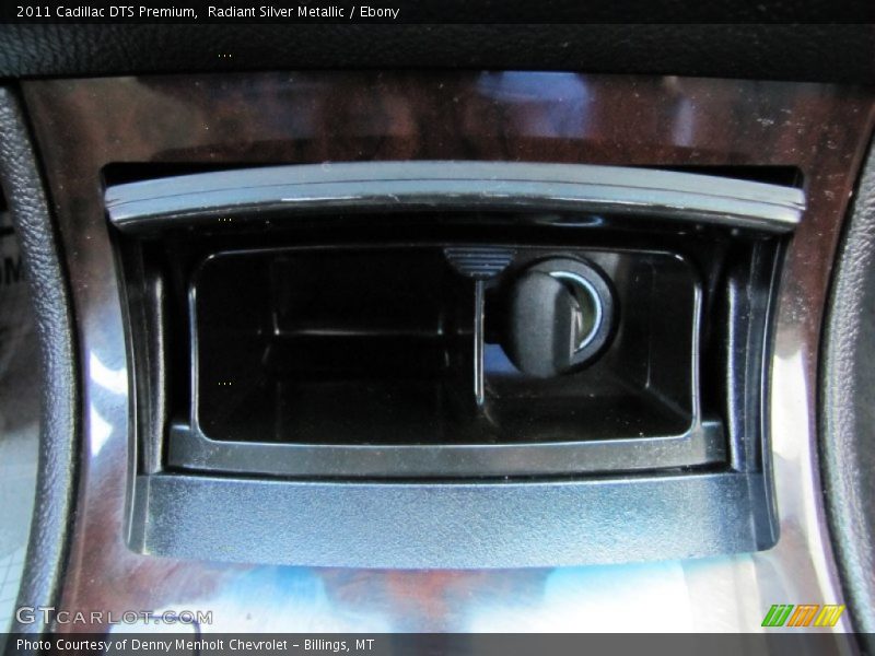 Radiant Silver Metallic / Ebony 2011 Cadillac DTS Premium