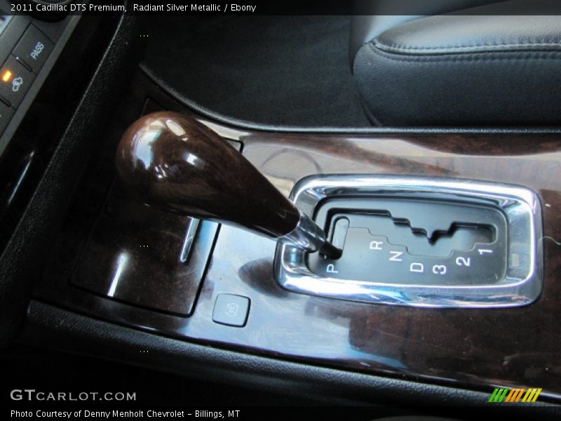 Radiant Silver Metallic / Ebony 2011 Cadillac DTS Premium