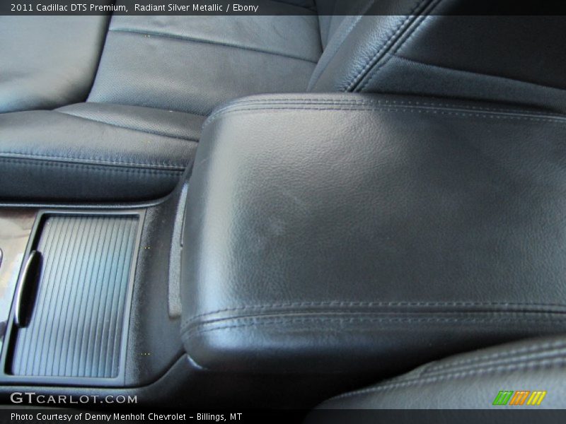 Radiant Silver Metallic / Ebony 2011 Cadillac DTS Premium