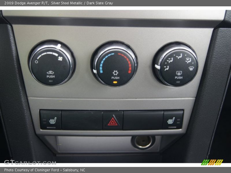 Silver Steel Metallic / Dark Slate Gray 2009 Dodge Avenger R/T