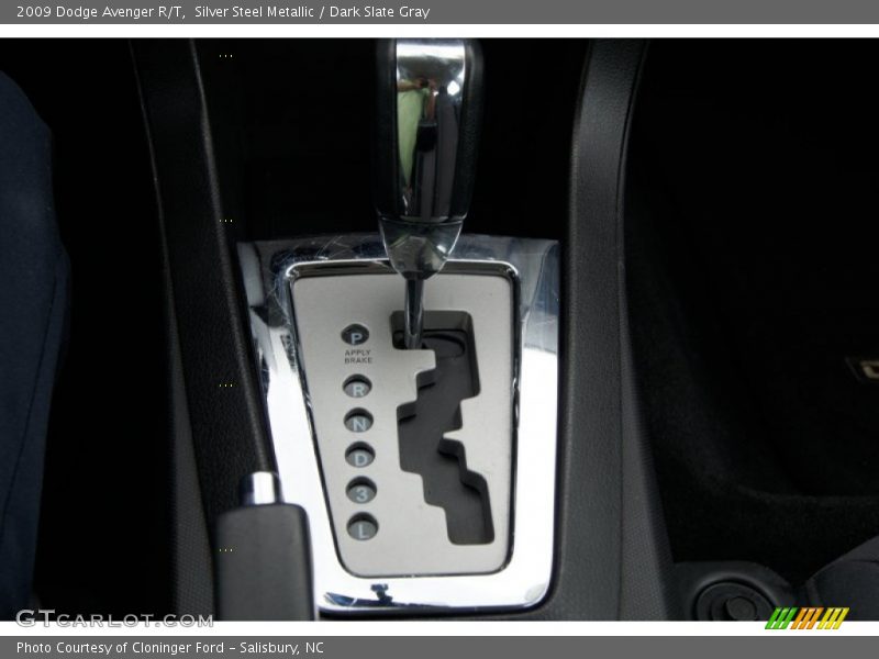 Silver Steel Metallic / Dark Slate Gray 2009 Dodge Avenger R/T