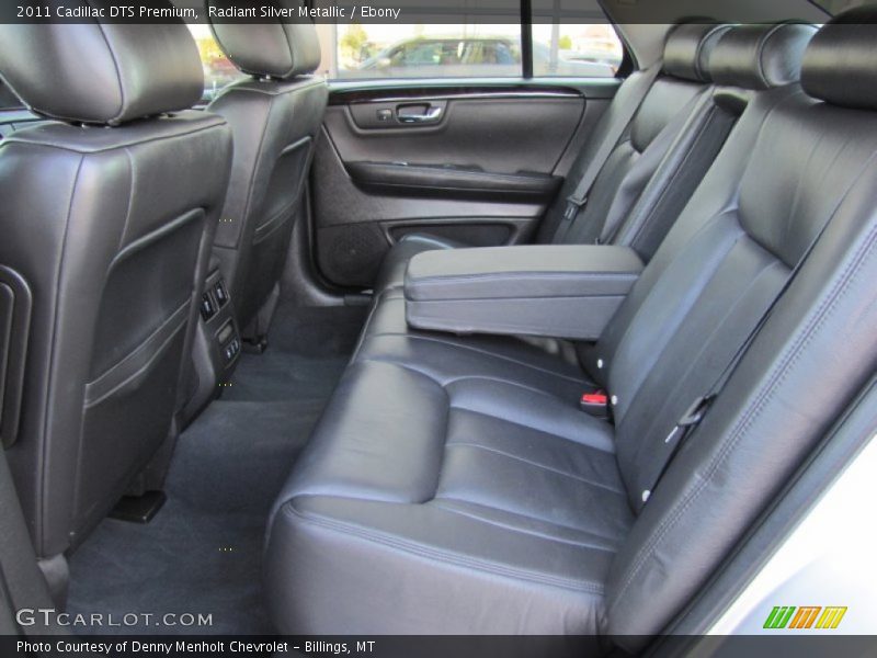 Radiant Silver Metallic / Ebony 2011 Cadillac DTS Premium