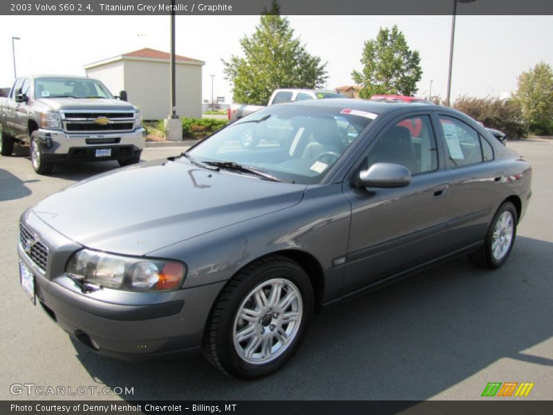 Titanium Grey Metallic / Graphite 2003 Volvo S60 2.4