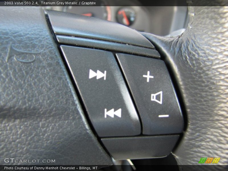 Controls of 2003 S60 2.4