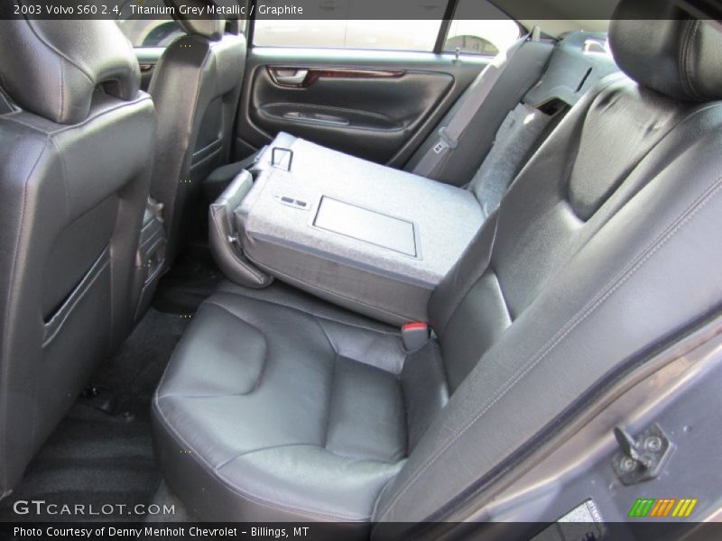 Rear Seat of 2003 S60 2.4