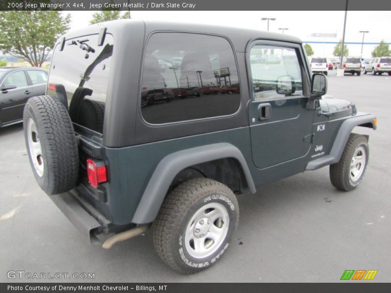 Jeep Green Metallic / Dark Slate Gray 2006 Jeep Wrangler X 4x4